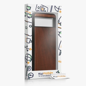 Husa Kwmobile pentru Google Pixel 8, Maro, Lemn/Silicon, KWM0000208X004C - Img 6