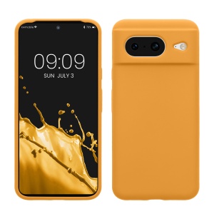 Husa Kwmobile pentru Google Pixel 8, Portocaliu, Silicon, KWM000020JF008C - Img 1