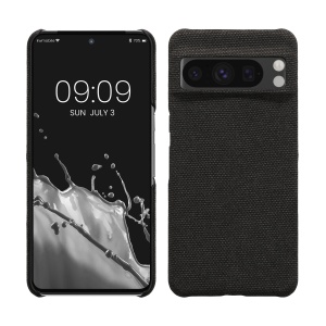 Husa Kwmobile pentru Google Pixel 8 Pro, Gri inchis, Textil, KWM000020JC001C - Img 1