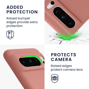 Husa Kwmobile pentru Google Pixel 8 Pro, Roz, Silicon, KWM0000208G039C - Img 3