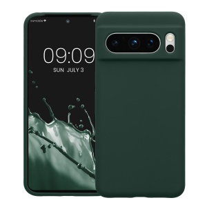 Husa Kwmobile pentru Google Pixel 8 Pro, Verde inchis, Silicon, KWM0000208G021C - Img 7