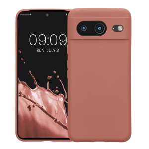 Husa Kwmobile pentru Google Pixel 8, Roz, Silicon, 61859.193 - Img 2