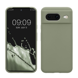 Husa Kwmobile pentru Google Pixel 8, Verde, Silicon, KWM0000208F017C - Img 1