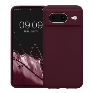 Husa Kwmobile pentru Google Pixel 8, Visiniu, Silicon, KWM000020JF007C - Img 2
