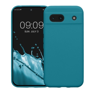 Husa Kwmobile pentru Google Pixel 8a, Albastru, Silicon, KWM000020KU018C - Img 2