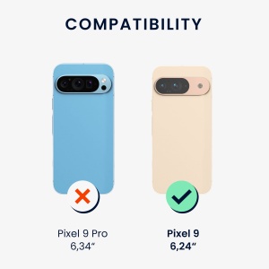 Husa Kwmobile pentru Google Pixel 9, Negru, Silicon, KWM000020PG004C - Img 6