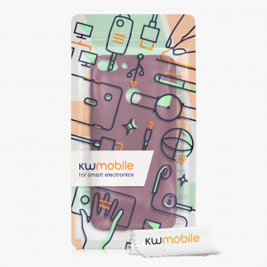 Husa Kwmobile pentru Huawei Enjoy 7s/P Smart (2017), Silicon, Violet, 44124.187 - Img 6