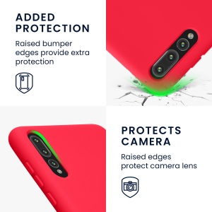Husa Kwmobile pentru Huawei P20 Pro, Roz, Silicon, KWM0000117B004C - Img 4