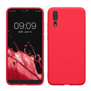 Husa Kwmobile pentru Huawei P20, Roz, Silicon, KWM000008PX016C - Img 1
