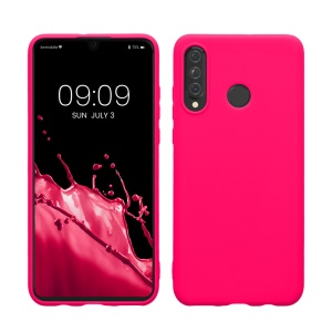 Husa Kwmobile pentru Huawei P30 Lite, Roz, Silicon, KWM000009NH066C - Img 1