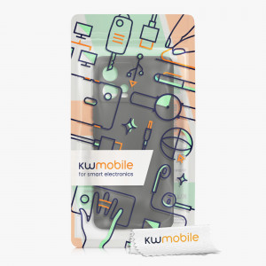 Husa kwmobile pentru Motorola Edge 30 Fusion, Silicon, Negru, 60076.47 - Img 6