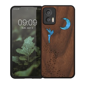 Husa Kwmobile pentru Motorola Edge 30 Neo, Multicolor, Lemn, KWM000018RR003C - Img 2