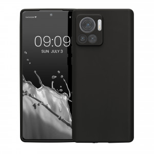 Husa kwmobile pentru Motorola Edge 30 Ultra, Silicon, Negru, 60068.47 - Img 2