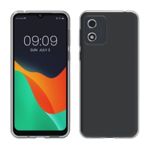 Husa Kwmobile pentru Motorola Moto E13, Transparent, Silicon, 61625.03 - Img 1
