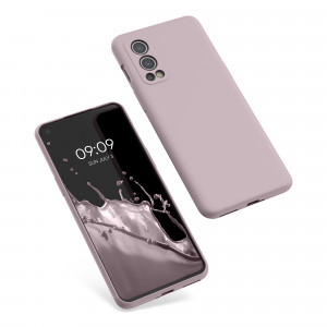 Husa Kwmobile pentru OnePlus Nord 2 5G, Silicon, Mov, 56070.236 - Img 2