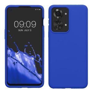 Husa Kwmobile pentru OnePlus Nord 2T, Albastru, Silicon, KWM000016CQ023C - Img 1