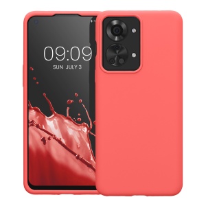 Husa Kwmobile pentru OnePlus Nord 2T, Roz, Silicon, KWM000016CQ024C - Img 2