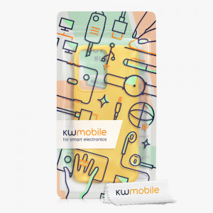 Husa Kwmobile pentru OnePlus Nord 2T, Silicon, Galben, 58764.165 - Img 7
