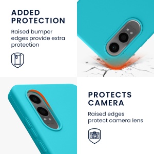 Husa Kwmobile pentru OnePlus Nord CE4 Lite, Albastru deschis, Silicon, KWM000022UZ004C - Img 4