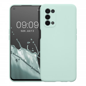 Husa Kwmobile pentru OPPO A74 5G/A54 5G, Silicon, Verde, 57571.200 - Img 2