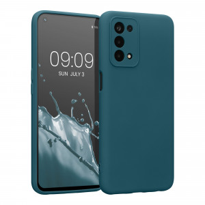 Husa Kwmobile pentru OPPO A74 5G/A54 5G, Silicon, Verde, 57571.57 - Img 1