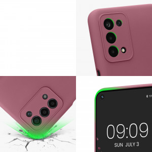 Husa Kwmobile pentru OPPO A74 5G/A54 5G, Silicon, Violet, 57571.167 - Img 8