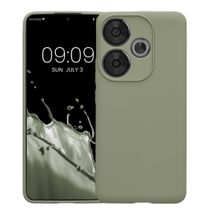 Husa Kwmobile pentru Poco F6, Verde deschis, Silicon, KWM000020OW002C - Img 2