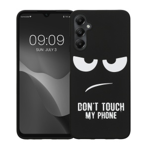 Husa Kwmobile pentru Samsung Galaxy A05s, Negru/Alb, Silicon, KWM000021PY001C - Img 2