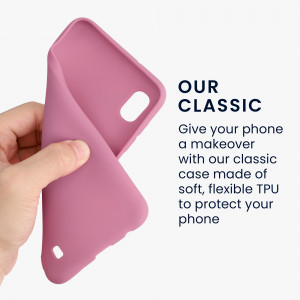 Husa Kwmobile pentru Samsung Galaxy A10, Silicon, Violet, 49814.167 - Img 4