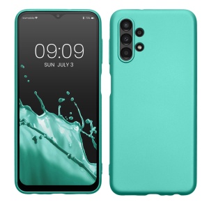 Husa Kwmobile pentru Samsung Galaxy A13, Verde, Silicon, KWM000015KX020C - Img 1