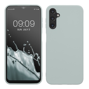 Husa Kwmobile pentru Samsung Galaxy A14 5G, Verde deschis, Silicon, KWM0000195F011C - Img 1