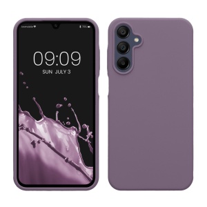 Husa Kwmobile pentru Samsung Galaxy A15 5G, Mov, Silicon, KWM000021MF029C - Img 1