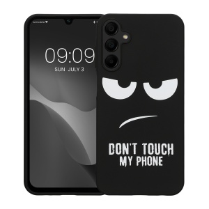 Husa Kwmobile pentru Samsung Galaxy A15 5G, Negru/Alb, Silicon, KWM000021QA001C - Img 2