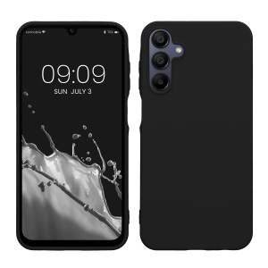 Husa Kwmobile pentru Samsung Galaxy A15 5G, Negru, Silicon, KWM000021MH001C - Img 1