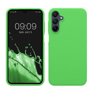 Husa Kwmobile pentru Samsung Galaxy A15 5G, Verde, Silicon, KWM000021MF009C - Img 1