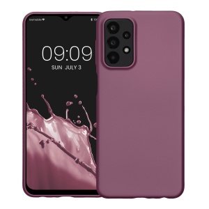 Husa Kwmobile pentru Samsung Galaxy A23/Galaxy A23 5G, Albastru, Silicon, 57955.23 - Img 2