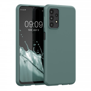 Husa Kwmobile pentru Samsung Galaxy A23, Silicon, Verde, 57804.171 - Img 1