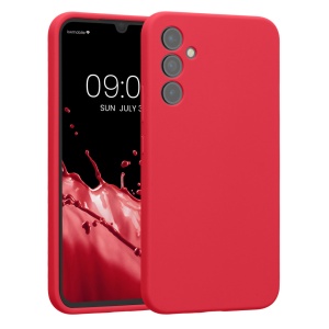 Husa Kwmobile pentru Samsung Galaxy A34 5G, Rosu, Silicon, 60807.238 - Img 1
