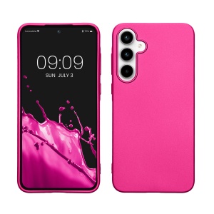 Husa Kwmobile pentru Samsung Galaxy A35, Roz, Silicon, KWM000021PC007C - Img 1