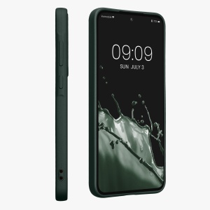 Husa Kwmobile pentru Samsung Galaxy A35, Verde, Silicon, KWM000021PC008C - Img 3