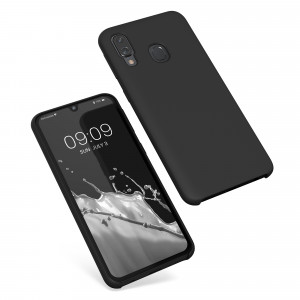 Husa Kwmobile pentru Samsung Galaxy A40, Silicon, Negru, 49091.01 - Img 2