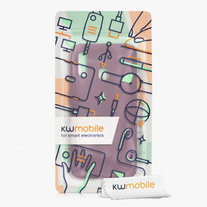 Husa Kwmobile pentru Samsung Galaxy A40, Silicon, Violet, 48547.187 - Img 6