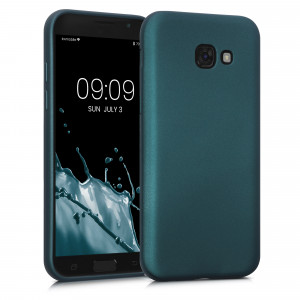 Husa Kwmobile pentru Samsung Galaxy A5 (2017), Silicon, Verde, 57526.14 - Img 1