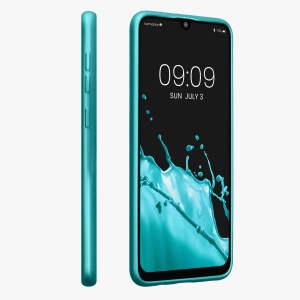 Husa Kwmobile pentru Samsung Galaxy A50, Verde deschis, Silicon, KWM000009TA015C - Img 4