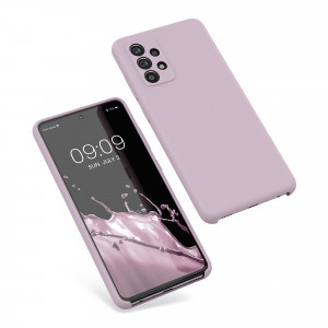 Husa Kwmobile pentru Samsung Galaxy A52/Galaxy A52 5G/Galaxy A52s 5G, Silicon, Mov, 54347.236 - Img 2