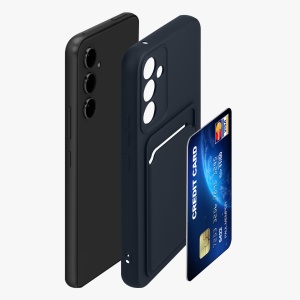 Husa Kwmobile pentru Samsung Galaxy A54 5G, Albastru inchis, Silicon, KWM0000191C003C - Img 6