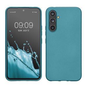 Husa Kwmobile pentru Samsung Galaxy A54 5G, Albastru, Silicon, 60797.251 - Img 1