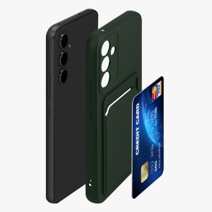 Husa Kwmobile pentru Samsung Galaxy A54 5G, Verde inchis, Silicon, KWM0000191C005C - Img 6