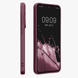 Husa Kwmobile pentru Samsung Galaxy A55 5G, Albastru, Silicon, KWM000021MI011C - Img 3
