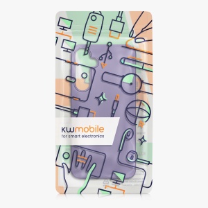 Husa Kwmobile pentru Samsung Galaxy A55 5G, Albastru, Silicon, KWM000021MI015C - Img 7